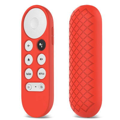 Neslīdošs mīksts silikona korpuss tālvadības pults aizsargapvalks Google Chromecast 2020 tālvadības pultij