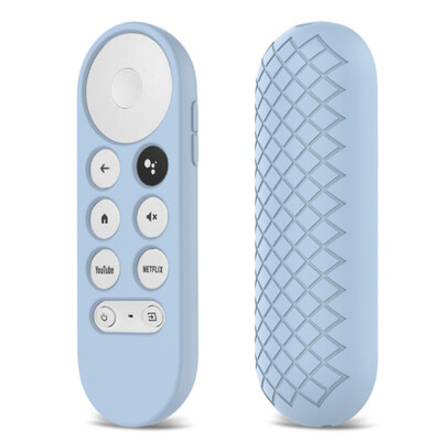Neslīdošs mīksts silikona korpuss tālvadības pults aizsargapvalks Google Chromecast 2020 tālvadības pultij