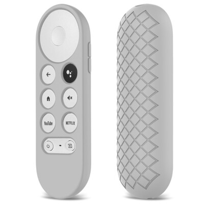 Neslīdošs mīksts silikona korpuss tālvadības pults aizsargapvalks Google Chromecast 2020 tālvadības pultij