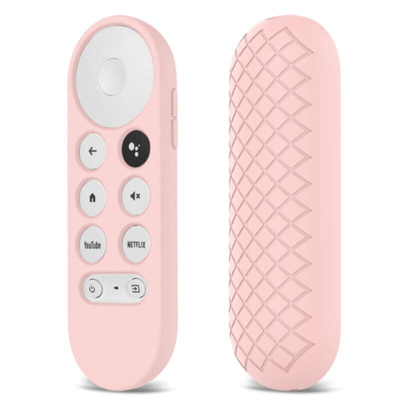 Neslīdošs mīksts silikona korpuss tālvadības pults aizsargapvalks Google Chromecast 2020 tālvadības pultij