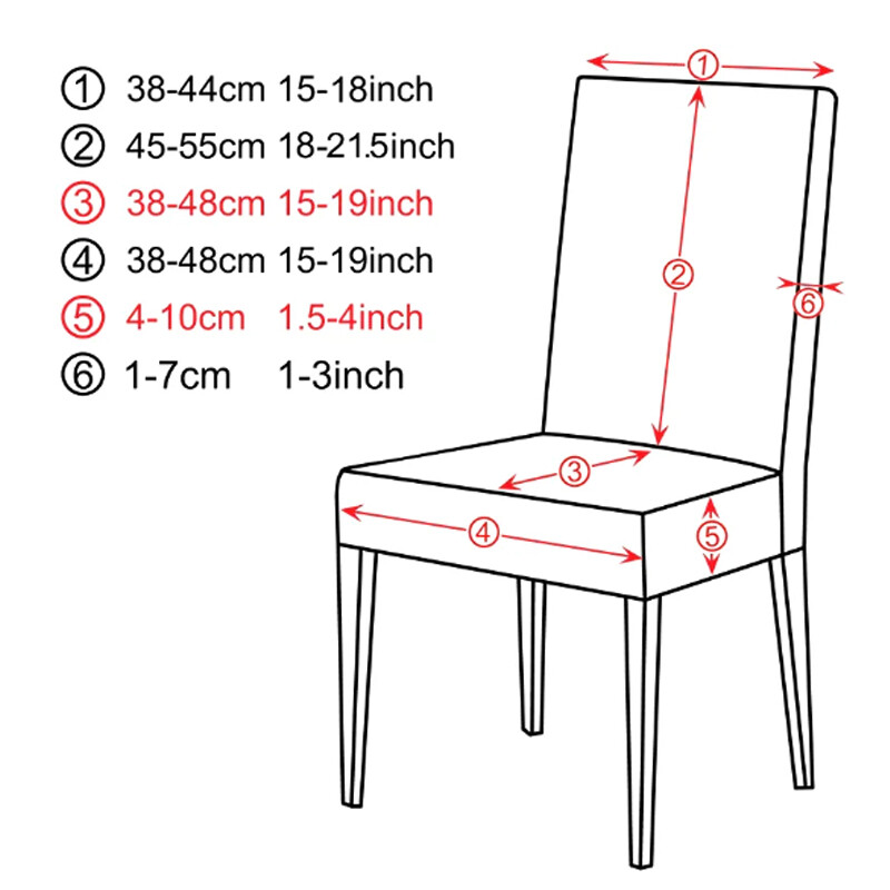 Ελαστικό κάλυμμα για καρέκλα Universal μέγεθος Φτηνό κάλυμμα καρέκλας Μεγάλο ελαστικό κάθισμα σπιτιού Καθιστικό καθιστικό σαλονιού Καλύμματα για φαγητό στο σπίτι