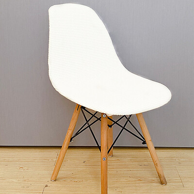 Jacquard αδιάβροχο κάλυμμα καρέκλας με κέλυφος Κοντή πλάτη Σκανδιναβικά καλύμματα καρέκλας Ρυθμιζόμενα καλύμματα καθισμάτων τραπεζαρίας για πάρτι μπαρ