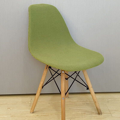 Jacquard αδιάβροχο κάλυμμα καρέκλας με κέλυφος Κοντή πλάτη Σκανδιναβικά καλύμματα καρέκλας Ρυθμιζόμενα καλύμματα καθισμάτων τραπεζαρίας για πάρτι μπαρ