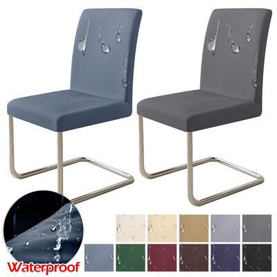 Husă pentru scaun din material textil impermeabil, elastic, elastic, moale, pentru scaun, pentru birou, bucătărie, sufragerie, nuntă