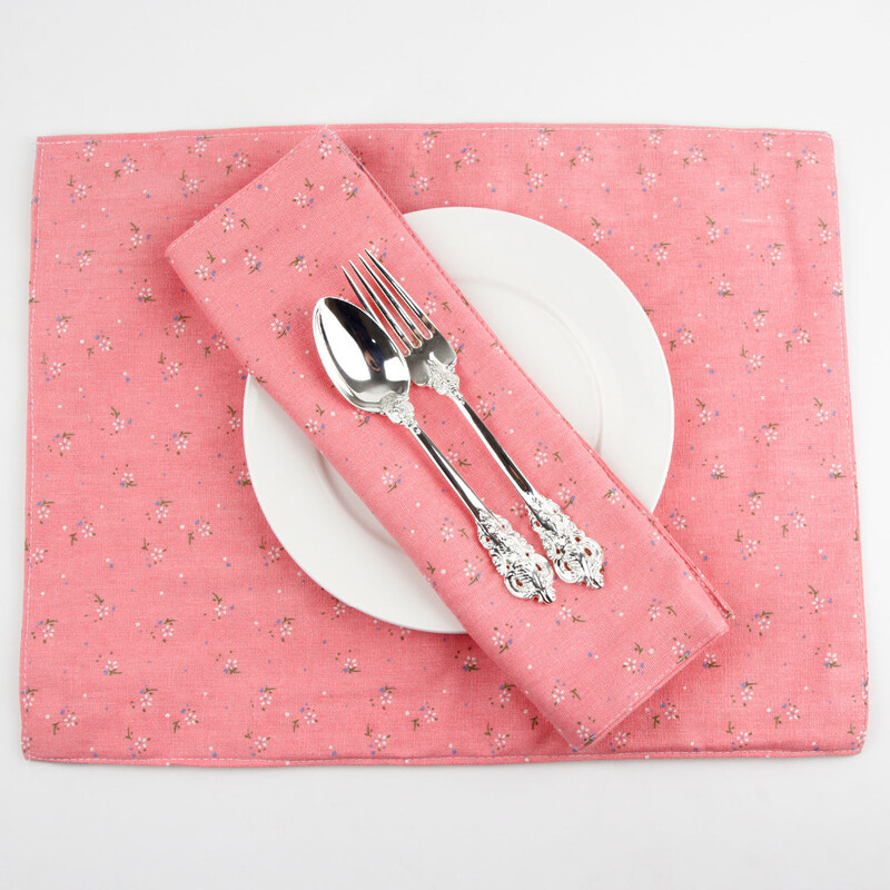 Υφασμάτινες χαρτοπετσέτες μόδας αμερικανικού τύπου country Σουπλά για πατάκι τραπεζαρίας παιδικό θερμομονωτικό χαλάκι Βαμβακερό λινό σουπλά