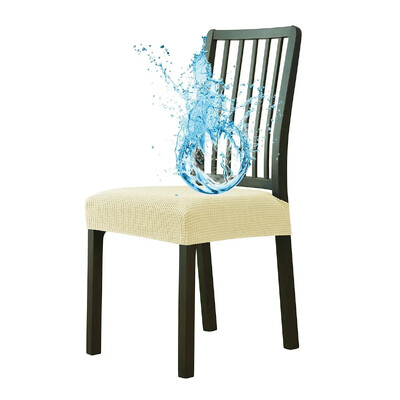 Καλοκαιρινό αδιάβροχο κάλυμμα καρέκλας για τραπεζαρία 1/2/3 Τεμάχια Ρυθμιζόμενο κάλυμμα καρέκλας ζακάρ καθίσματος Hotel Wedding Banquet 2024