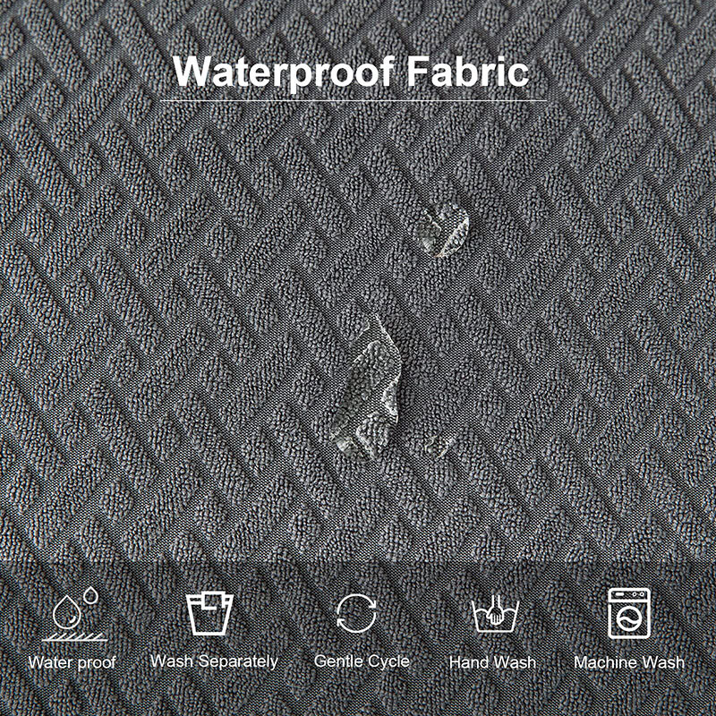 Πραγματικό αδιάβροχο κάλυμμα καρέκλας Stretch Καλύμματα καθισμάτων τραπεζαρίας Καρέκλα Φτηνά πλενόμενα καλύμματα καρέκλας Jacquard για κουζίνα σπιτιού ξενοδοχείου