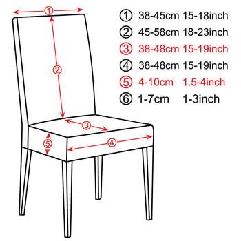 34 цвята по избор Универсален размер Калъфка за стол Евтини Голяма еластичност Протектор за седалка Калъфка за седалка Калъфи за столове за хотелска всекидневна