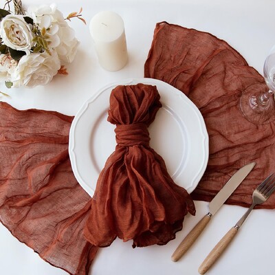 6 tk Salvei Roheline marli juusturiidest salvrätik Lauamatt Söömine Pulmapidu Bankett Jõulubanketid Kaared Koogikaunistus