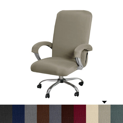 Καλύμματα καρέκλας γραφείου υπολογιστή γραφείου Προστατευτικό πολυθρόνας Μαύρο Μπλε Λευκό Υψηλής ποιότητας Σώμα De Chaise Συμπεριλαμβάνονται καλύμματα μπράτσου για παίκτες