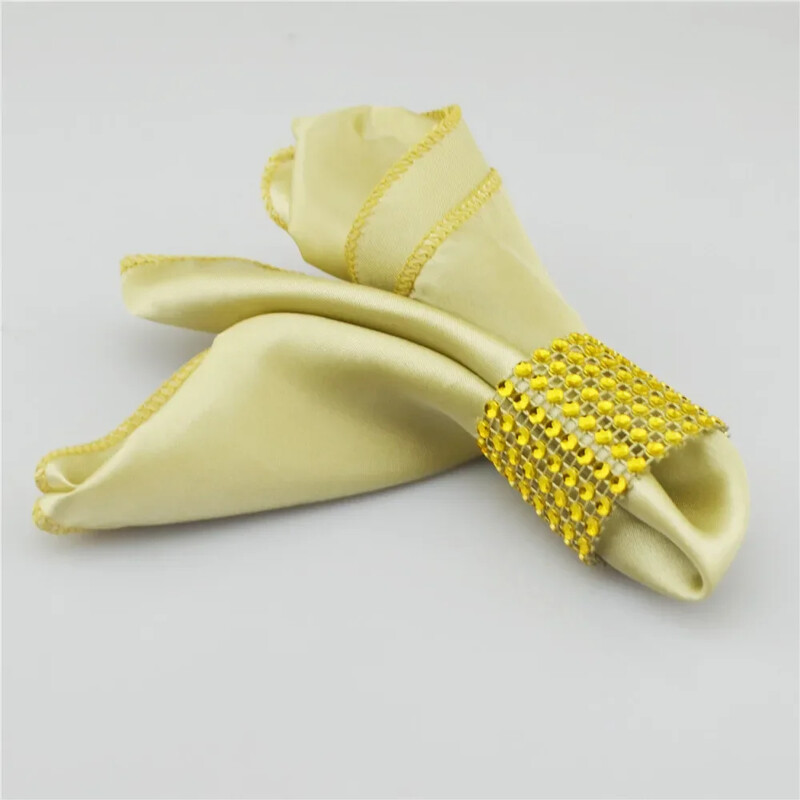 Σατέν τετράγωνο 50cm χαρτοπετσέτες για γενέθλια γάμου Χριστουγεννιάτικη εκδήλωση πάρτι Προμήθειες Μαντήλι Τραπέζι Βραδινό Τσάι υφασμάτινες χαρτοπετσέτες