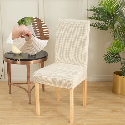 1/4/6 Κάλυμμα καρέκλας PC Ελαστικό κάλυμμα καρέκλας Spandex για γαμήλια τραπεζαρία Γραφείο επίπλων γραφείου Προστατευτικό Διακόσμηση σπιτιού