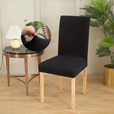1/4/6 Κάλυμμα καρέκλας PC Ελαστικό κάλυμμα καρέκλας Spandex για γαμήλια τραπεζαρία Γραφείο επίπλων γραφείου Προστατευτικό Διακόσμηση σπιτιού