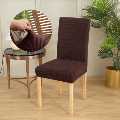 1/4/6 Κάλυμμα καρέκλας PC Ελαστικό κάλυμμα καρέκλας Spandex για γαμήλια τραπεζαρία Γραφείο επίπλων γραφείου Προστατευτικό Διακόσμηση σπιτιού