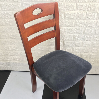 1 τεμ. Βελούδινο κάλυμμα μαξιλαριού καρέκλας για κάλυμμα καθίσματος καρέκλας σαλονιού Αντιολισθητικές καρέκλες προστατευτικό κάλυμμα για συμπόσιο κουζίνας γραφείου