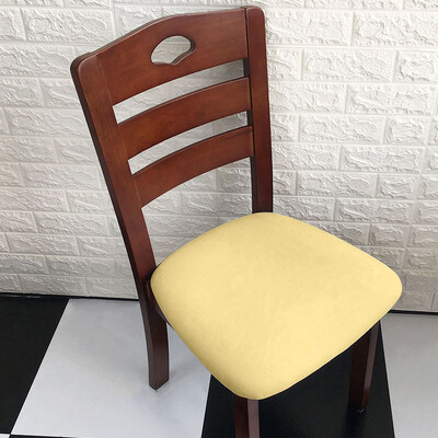 1 τεμ. Βελούδινο κάλυμμα μαξιλαριού καρέκλας για κάλυμμα καθίσματος καρέκλας σαλονιού Αντιολισθητικές καρέκλες προστατευτικό κάλυμμα για συμπόσιο κουζίνας γραφείου