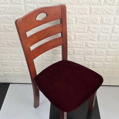 1 τεμ. Βελούδινο κάλυμμα μαξιλαριού καρέκλας για κάλυμμα καθίσματος καρέκλας σαλονιού Αντιολισθητικές καρέκλες προστατευτικό κάλυμμα για συμπόσιο κουζίνας γραφείου