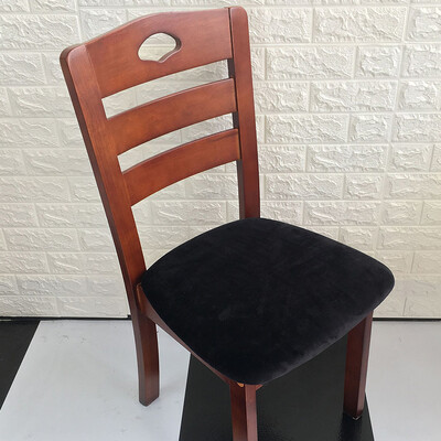 1 τεμ. Βελούδινο κάλυμμα μαξιλαριού καρέκλας για κάλυμμα καθίσματος καρέκλας σαλονιού Αντιολισθητικές καρέκλες προστατευτικό κάλυμμα για συμπόσιο κουζίνας γραφείου