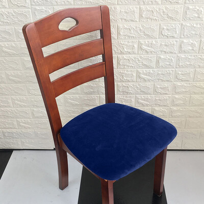 1 τεμ. Βελούδινο κάλυμμα μαξιλαριού καρέκλας για κάλυμμα καθίσματος καρέκλας σαλονιού Αντιολισθητικές καρέκλες προστατευτικό κάλυμμα για συμπόσιο κουζίνας γραφείου