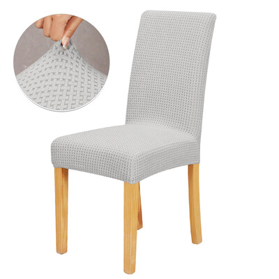 1/2/4/6 Τεμάχιο Κάλυμμα Καρέκλας Ζακάρ Τραπεζαρία Spandex Elastic Stretch Slipcover Για Καρέκλες Κουζίνα Ξενοδοχείο Συμπόσιο Αρχική Χριστούγεννα