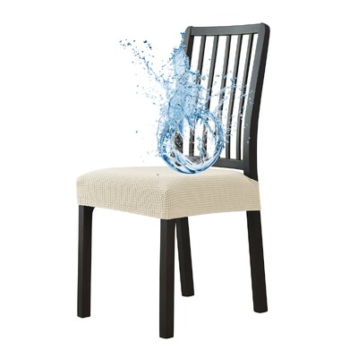 Αδιάβροχο κάλυμμα θήκης καρέκλας Spandex Jacquard Μαξιλάρι καρέκλας Κάλυμμα τραπεζαρίας Επενδυμένο κάλυμμα καθίσματος καρέκλας χωρίς πλάτη