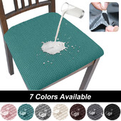 Πραγματικό αδιάβροχο κάλυμμα καρέκλας Stretch Καλύμματα καθισμάτων καρέκλας τραπεζαρίας Φτηνό πλενόμενο κάλυμμα ζακάρ καρέκλα για κουζίνα σπιτιού ξενοδοχείου