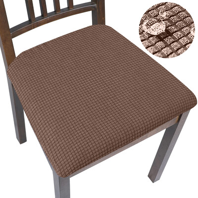 Πραγματικό αδιάβροχο κάλυμμα καρέκλας Stretch Καλύμματα καθισμάτων καρέκλας τραπεζαρίας Φτηνό πλενόμενο κάλυμμα ζακάρ καρέκλα για κουζίνα σπιτιού ξενοδοχείου