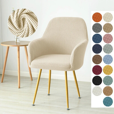 Κάλυμμα καρέκλας για ψηλό μπράτσο Stretch Polar fleece Καλύμματα καρέκλας τραπεζαρίας Κάλυμμα πολυθρόνας Καλύμματα καθισμάτων κουζίνας Καρέκλες για πάρτι στο σπίτι στο ξενοδοχείο