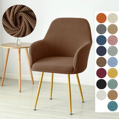 Κάλυμμα καρέκλας για ψηλό μπράτσο Stretch Polar fleece Καλύμματα καρέκλας τραπεζαρίας Κάλυμμα πολυθρόνας Καλύμματα καθισμάτων κουζίνας Καρέκλες για πάρτι στο σπίτι στο ξενοδοχείο