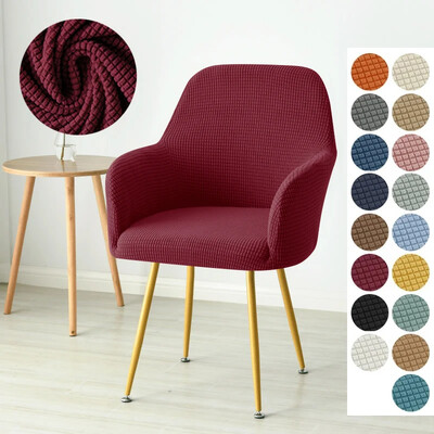 Κάλυμμα καρέκλας για ψηλό μπράτσο Stretch Polar fleece Καλύμματα καρέκλας τραπεζαρίας Κάλυμμα πολυθρόνας Καλύμματα καθισμάτων κουζίνας Καρέκλες για πάρτι στο σπίτι στο ξενοδοχείο