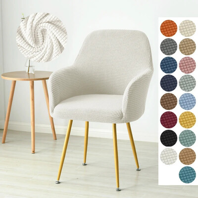 Κάλυμμα καρέκλας για ψηλό μπράτσο Stretch Polar fleece Καλύμματα καρέκλας τραπεζαρίας Κάλυμμα πολυθρόνας Καλύμματα καθισμάτων κουζίνας Καρέκλες για πάρτι στο σπίτι στο ξενοδοχείο