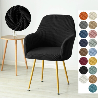 Κάλυμμα καρέκλας για ψηλό μπράτσο Stretch Polar fleece Καλύμματα καρέκλας τραπεζαρίας Κάλυμμα πολυθρόνας Καλύμματα καθισμάτων κουζίνας Καρέκλες για πάρτι στο σπίτι στο ξενοδοχείο