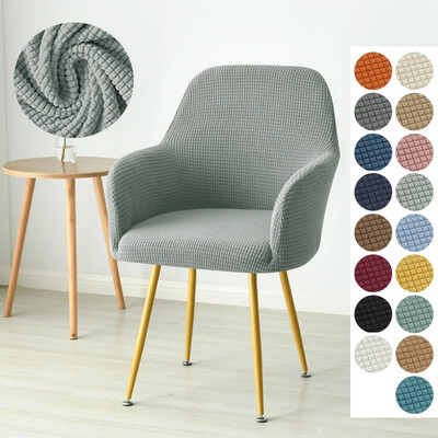 Κάλυμμα καρέκλας για ψηλό μπράτσο Stretch Polar fleece Καλύμματα καρέκλας τραπεζαρίας Κάλυμμα πολυθρόνας Καλύμματα καθισμάτων κουζίνας Καρέκλες για πάρτι στο σπίτι στο ξενοδοχείο