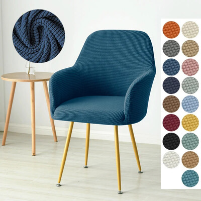 Κάλυμμα καρέκλας για ψηλό μπράτσο Stretch Polar fleece Καλύμματα καρέκλας τραπεζαρίας Κάλυμμα πολυθρόνας Καλύμματα καθισμάτων κουζίνας Καρέκλες για πάρτι στο σπίτι στο ξενοδοχείο