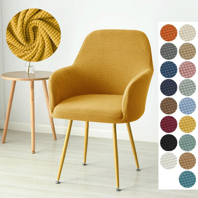 Κάλυμμα καρέκλας για ψηλό μπράτσο Stretch Polar fleece Καλύμματα καρέκλας τραπεζαρίας Κάλυμμα πολυθρόνας Καλύμματα καθισμάτων κουζίνας Καρέκλες για πάρτι στο σπίτι στο ξενοδοχείο