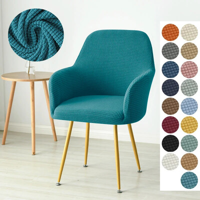 Κάλυμμα καρέκλας για ψηλό μπράτσο Stretch Polar fleece Καλύμματα καρέκλας τραπεζαρίας Κάλυμμα πολυθρόνας Καλύμματα καθισμάτων κουζίνας Καρέκλες για πάρτι στο σπίτι στο ξενοδοχείο