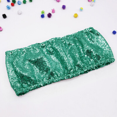 1vnt 17 spalvų blizgučiai kėdžių varčios pobūvių kėdžių puošmena kėdžių juosta vestuvėms ištemptos kėdės peteliškės juosta Viešbučių banketų reikmenys