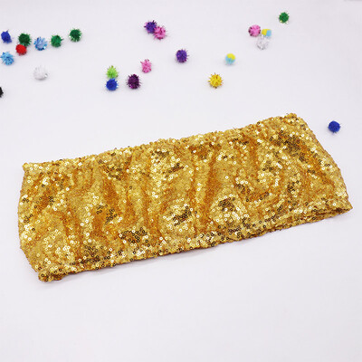 1vnt 17 spalvų blizgučiai kėdžių varčios pobūvių kėdžių puošmena kėdžių juosta vestuvėms ištemptos kėdės peteliškės juosta Viešbučių banketų reikmenys