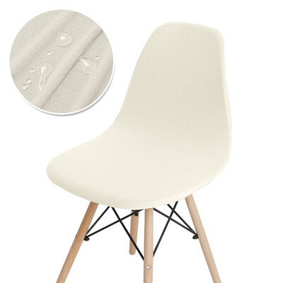 Αδιάβροχο κάλυμμα καρέκλας Shell ελαστικό κοντό κάλυμμα καρέκλας πλάτης Stretch μονόχρωμο κάλυμμα καθίσματος καρέκλας για σαλόνι σπιτιού ξενοδοχείου 1τμχ