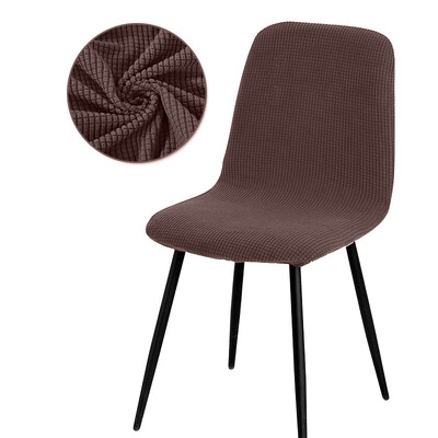 34 Χρώματα Μονόχρωμο Κοντό κάλυμμα καρέκλας πλάτης Καλύμματα καθισμάτων Slipcover Καλύμματα καρέκλας μπαρ ξενοδοχείου Πολυθρόνα Πολυεστερικά καλύμματα καρέκλας σπιτιού