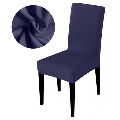 Ελαστικό μονόχρωμο κάλυμμα καρέκλας Home Spandex Stretch Slipcovers Καλύμματα καθισμάτων καρέκλας για τραπεζαρία κουζίνας Γάμος Δείπνο Σπίτι