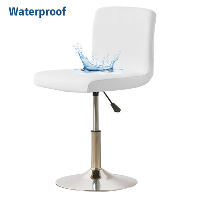 Αδιάβροχο κάλυμμα καρέκλας σκαμπό μπαρ Κοντό κάλυμμα καρέκλας με περιστρεφόμενο ανελκυστήρα πλάτης Γραφείο ελαστικό κάλυμμα καθίσματος για δείπνο σε δείπνο ξενοδοχείου