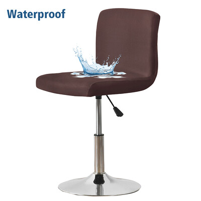Αδιάβροχο κάλυμμα καρέκλας σκαμπό μπαρ Κοντό κάλυμμα καρέκλας με περιστρεφόμενο ανελκυστήρα πλάτης Γραφείο ελαστικό κάλυμμα καθίσματος για δείπνο σε δείπνο ξενοδοχείου