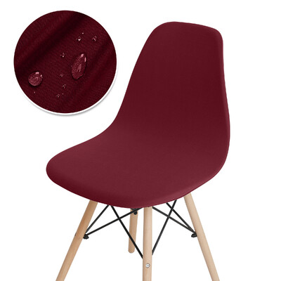 Αδιάβροχα καλύμματα καρέκλας Shell Ελαστικό κάλυμμα καρέκλας 1 τμχ Κοντό κάλυμμα καρέκλας πλάτης Προστατευτικό για σαλόνι κουζίνας για διακόσμηση σπιτιού