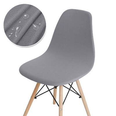 Αδιάβροχα καλύμματα καρέκλας Shell Ελαστικό κάλυμμα καρέκλας 1 τμχ Κοντό κάλυμμα καρέκλας πλάτης Προστατευτικό για σαλόνι κουζίνας για διακόσμηση σπιτιού