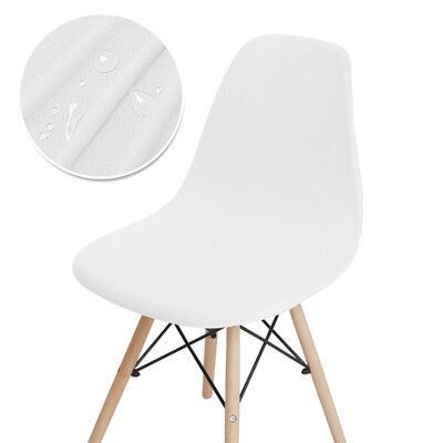 Αδιάβροχα καλύμματα καρέκλας Shell Ελαστικό κάλυμμα καρέκλας 1 τμχ Κοντό κάλυμμα καρέκλας πλάτης Προστατευτικό για σαλόνι κουζίνας για διακόσμηση σπιτιού