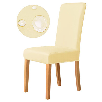 Αδιάβροχο ελαστικό κάλυμμα καρέκλας για τραπεζαρία Πιο φθηνή κουζίνα Γάμος Ξενοδοχείο Συμπόσιο Εστιατόριο Αντι-βρώμικα καλύμματα καρέκλας καθισμάτων