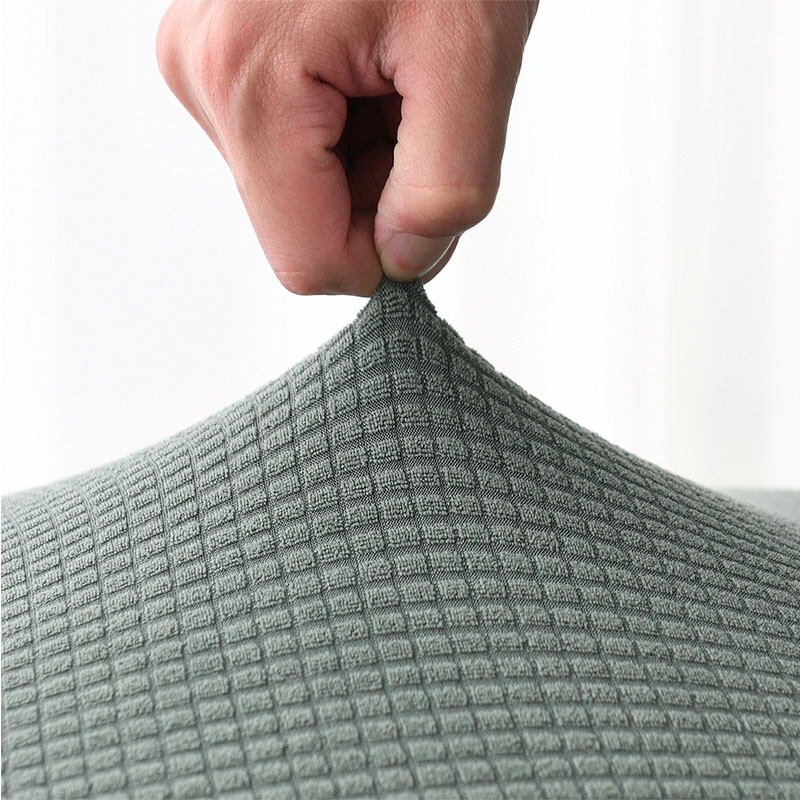 Αδιάβροχο ελαστικό κάλυμμα καρέκλας με πλάτη Καλύμματα καρέκλας τραπεζαρίας Ζακάρ Καλύμματα για καρέκλες κουζίνας Γάμος Ξενοδοχείο Συμπόσιο