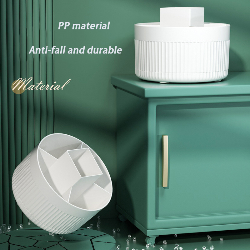 360° pöörlev meigipintsli hoidja lauaarvuti meigivahend kosmeetikatoodete hoiukarp huulepulk kulmupliiatsihoidja ehtekonteiner