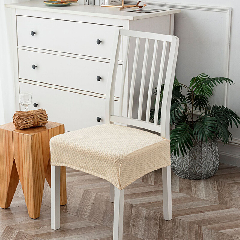 Polüesterbaari istmekate, hotelli banketirestorani väikese suurusega istmekate, ühevärviline elutoa köögi istmekate